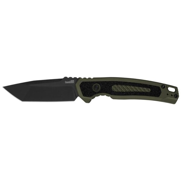 Kershaw Launch 16 Automatic Folding Knife 3-1/2″ Tanto Blade Black Olive