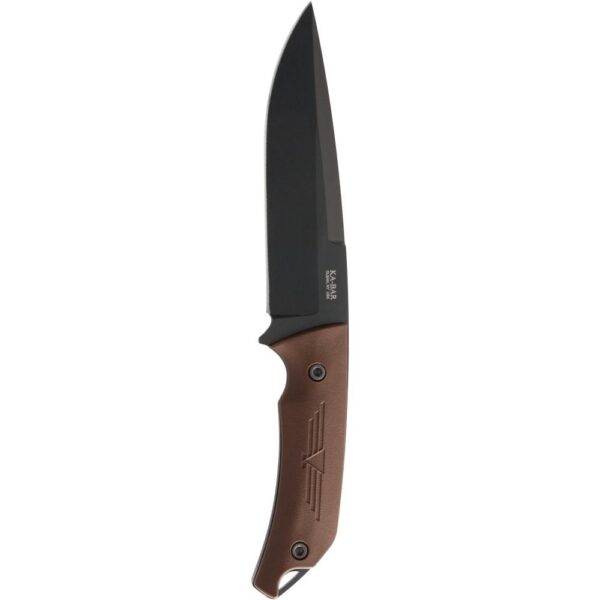 Ka-Bar Jarosz Turok Fixed Knife 6-1/4″ Clip Point Blade Brown