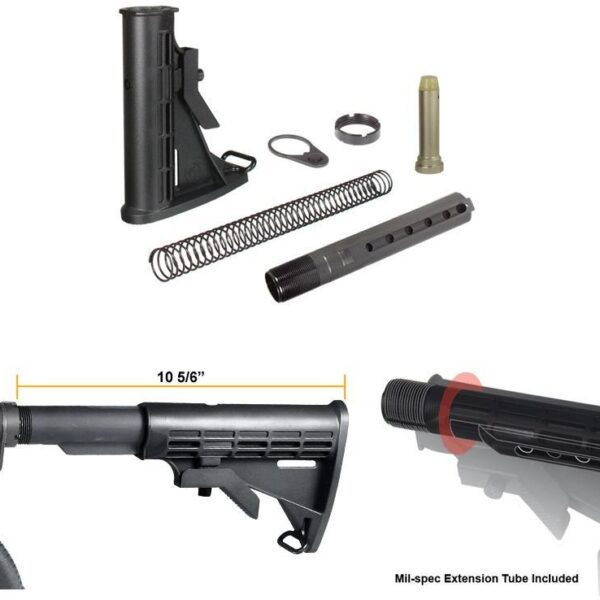 Leapers UTG PRO Made in USA 6-Position Mil-spec Stock Assembly