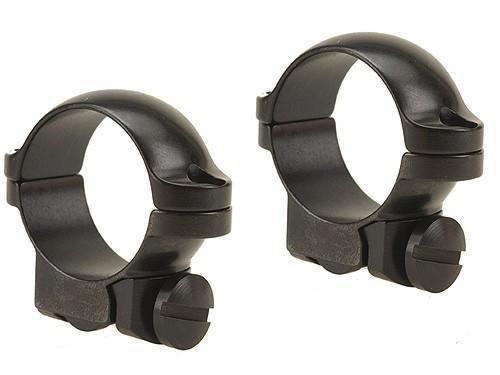Leupold 2-Piece Solid Steel Ringmounts – Ruger No. 1 & .77/22 1″ Low Gloss Black