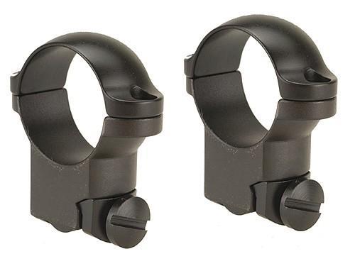 Leupold 2-Piece Solid Steel Ringmounts – Ruger M77 1″ High Matte Black