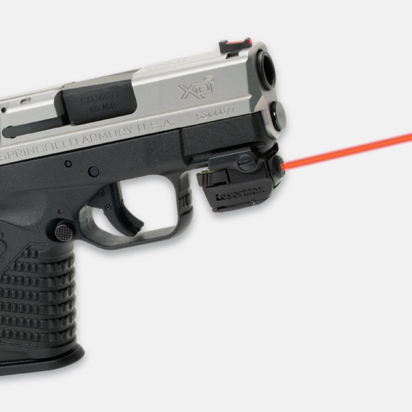 LaserMax Micro II Rail Mounted Laser – Fits 3/4? Length Rail & Up – Red Laser