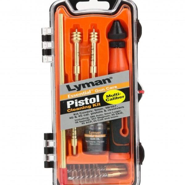 Lyman Essential Pistol Cleaning Kit 9mm 40cal & 45ACP