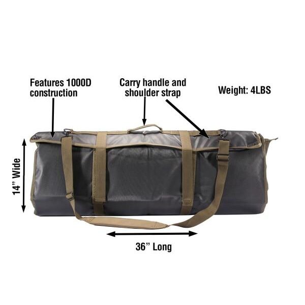Tac-Mat HD Long Range Shooting Mat – Black