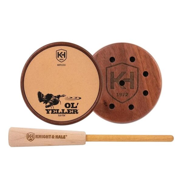 Knight & Hale Ol’ Yeller SLA-TEK Surface Turkey Pot Call