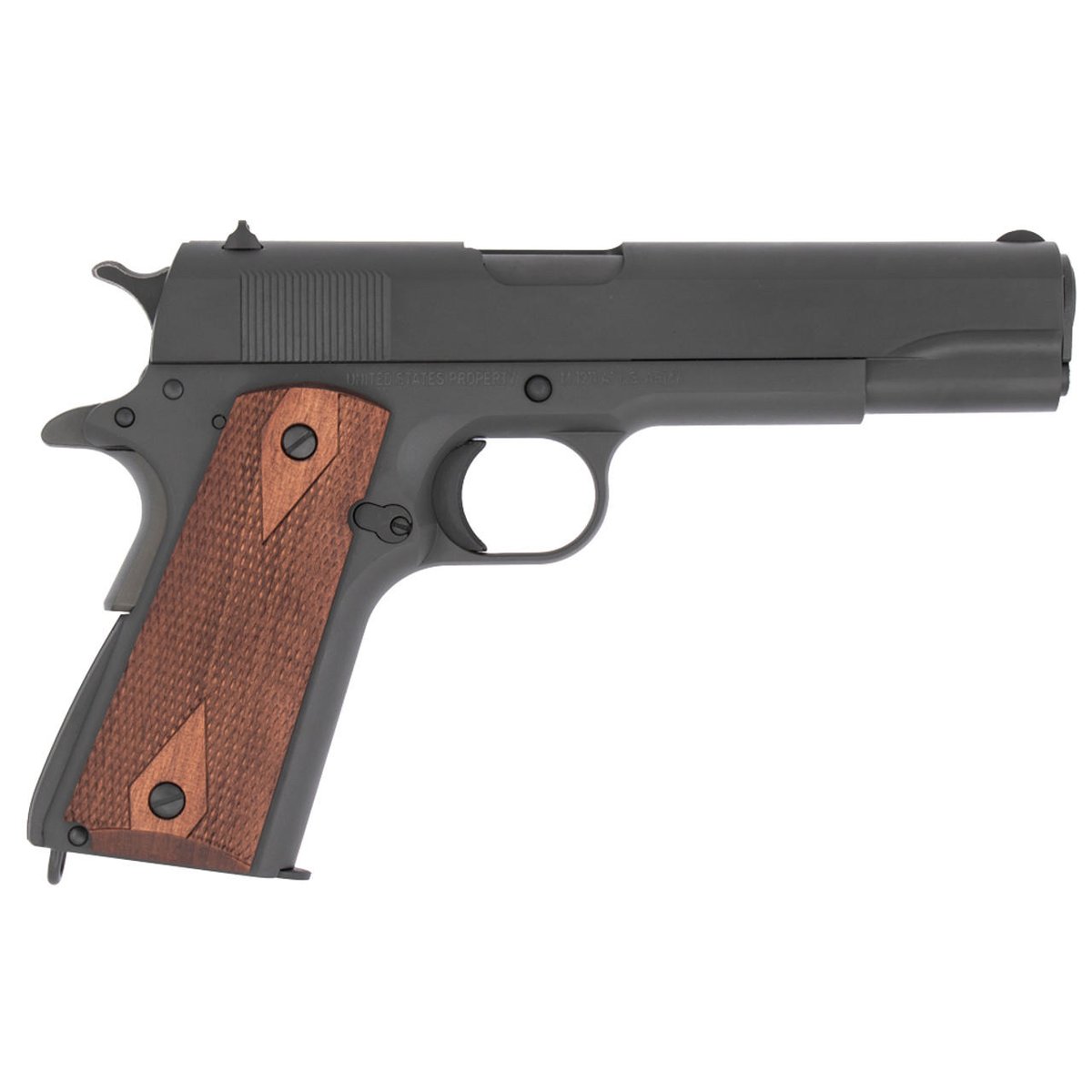 Tisas 1911A1 Army Handgun .45 Auto 7rd Magazines(2) 5" Barrel Walnut Grips