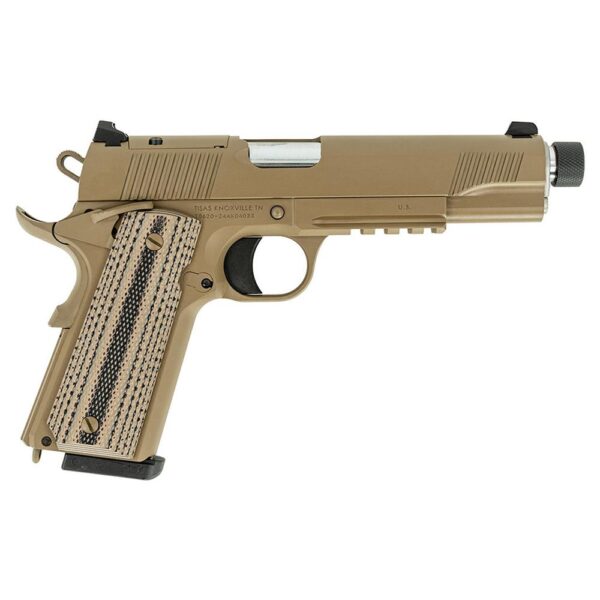Tisas 1911 B45RGD TH Raider Handgun .45 ACP 8rd Magazines(2) 5.5″ Threaded