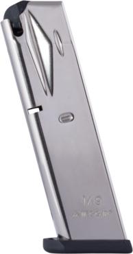 Mec-Gar Beretta 92FS/M9 9mm 10-Round Nickel Magazine