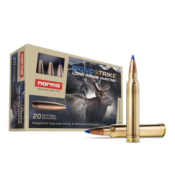 Norma BondStrike Rifle Ammunition 6.5 Creedmoor 143gr PT 2740 fps 20/ct