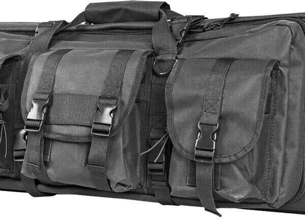 VISM by NcSTAR DOUBLE CARBINE CASE/URBAN GRAY/36 IN