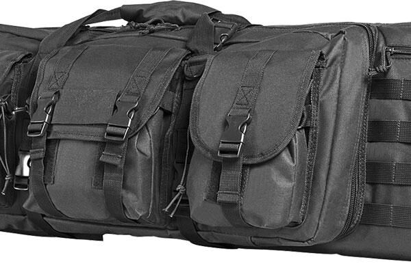 VISM by NcSTAR DOUBLE CARBINE CASE/URBAN GRAY/42 IN