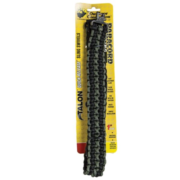Outdoor Connection Sling – Paracord Black Talons