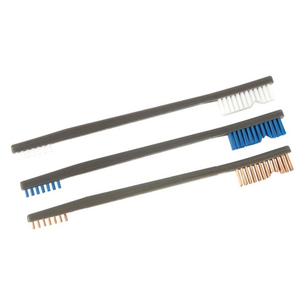 Otis Variety Pack All-Purpose Receiver Brushes – 3 of Each (Nylon Bronze Stainless)
