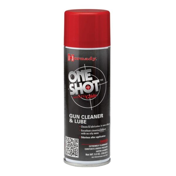 Hornady One Shot Gun Cleaner w/Dyna Glide Plus – 5.5 oz.