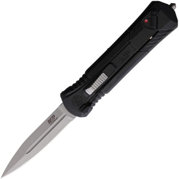 Smith & Wesson M&P Assisted OTF Knife 3-1/2″ Spear Point Blade Black