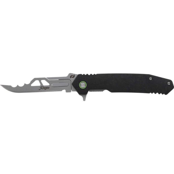 Schrade Stryche Enrage 6 Knife 2-1/5″ Replaceable Blade Black