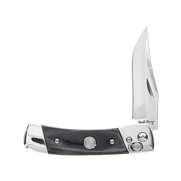 Uncle Henry PLB5 Folding Knife 2-9/10″ Clip Point Blade Black