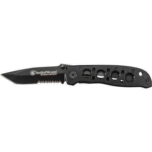 Smith & Wesson Extreme Ops Tanto Folding Knife 3 1/4″ Blade Black