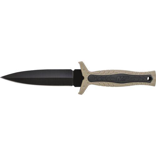 Smith & Wesson M&P Full Tang Fixed Blade Boot Knife 4 3/5″ Blade Sand Black