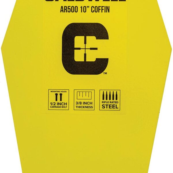 Caldwell AR500 10″ Coffin Target