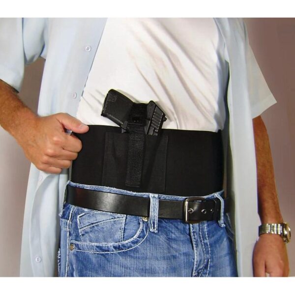 Personal Security Products Concealed Carry Belly Band Black S/M 28 to 34″