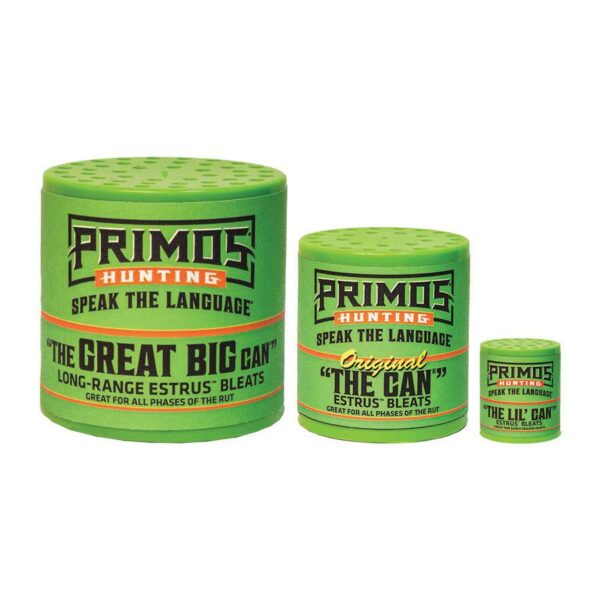 Primos The Can Family Pack w/Lil Original & Great Big Can’s Deer Call
