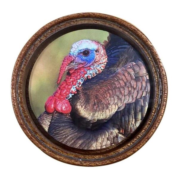 The Grind Bark’n Betty Glass Turkey Pot Call with Hickory Striker