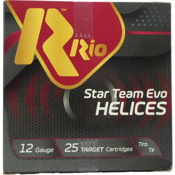 Rio Star Team EVO Helice HV Shotshell 12ga 2-3/4″ 1oz 1315 fps #7.5 25/ct