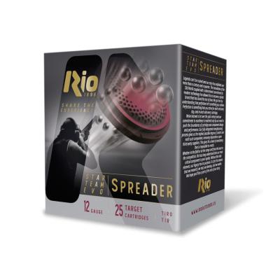Rio Star Team Evo Spreader High Velocity Shotshells 12ga 2-3/4″ 1-1/8oz 1250 fps #7.5 25/ct