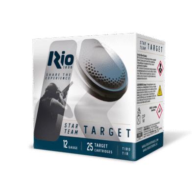 Rio Star Team Target Shotshells 12ga 2-3/4″ 1-1/8oz #8.5 1250 fps 25/ct