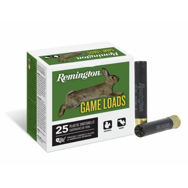 Remington Lead Game Load Shotshells .410 ga 2-1/2″ MAX 1/2 oz 1200 fps #6 20/ct