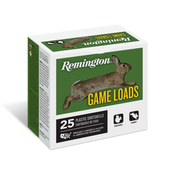 Remington Lead Game Load Shotshells 12 ga 2-3/4″ 1 oz 1290 fps #6 25/ct