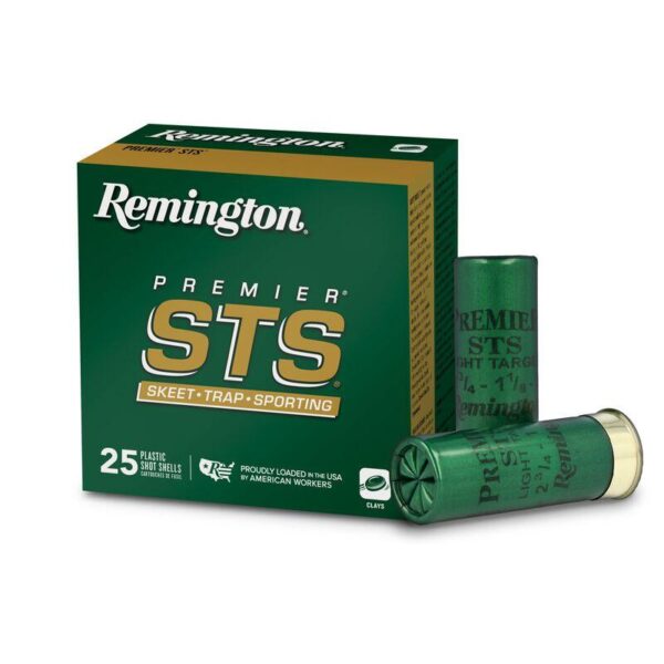 Remington Premier STS Target 12 ga 2 3/4″ 3 dr 1 1/8 oz #7.5 1200 fps 25/ct