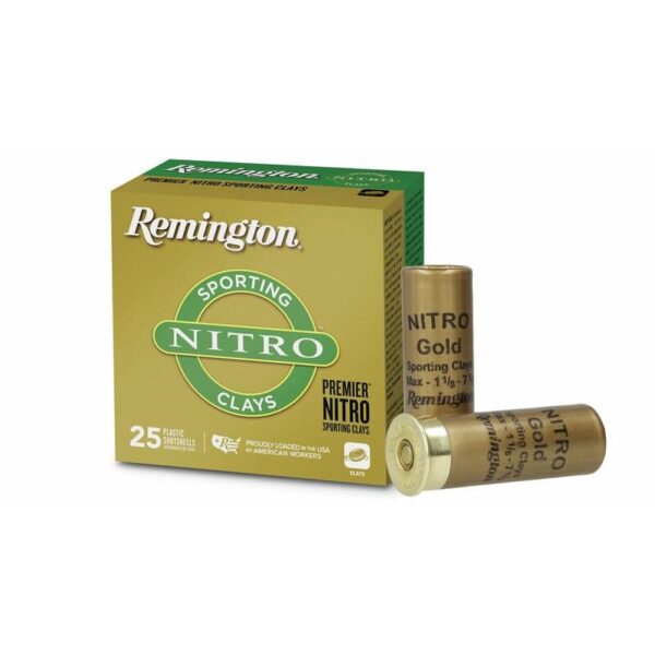 Remington Premier Nitro Shotshells 12ga 2-3/4″ 1-1/8 oz 1300 fps #8 25/ct