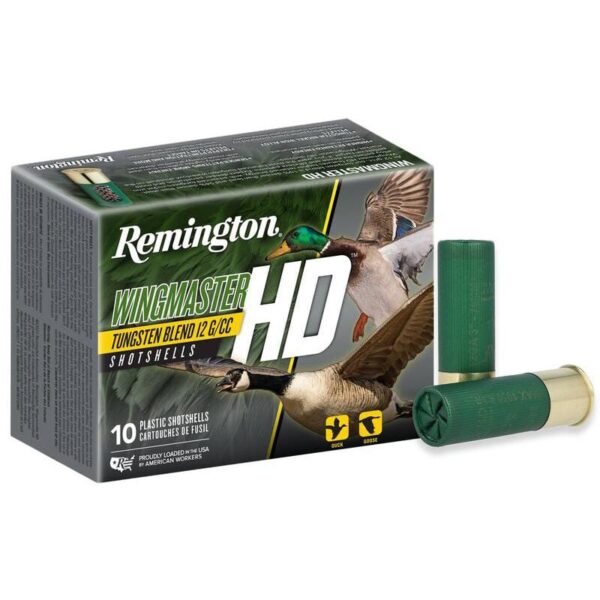 Remington Wingmaster HD Shotshells 12ga 3-1/2″ 1-3/4oz #BB 1300 fps 10/ct