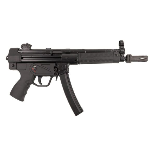 SDS Imports MAC 5 Handgun 9mm Luger 30rd Magazines (2) 8.9″ Barrel Black with Sl