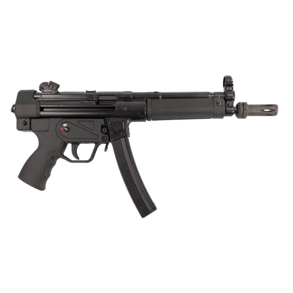SDS Imports MAC 5 Handgun 9mm Luger 30rd Magazines (2) 8.9" Barrel Black with Sl
