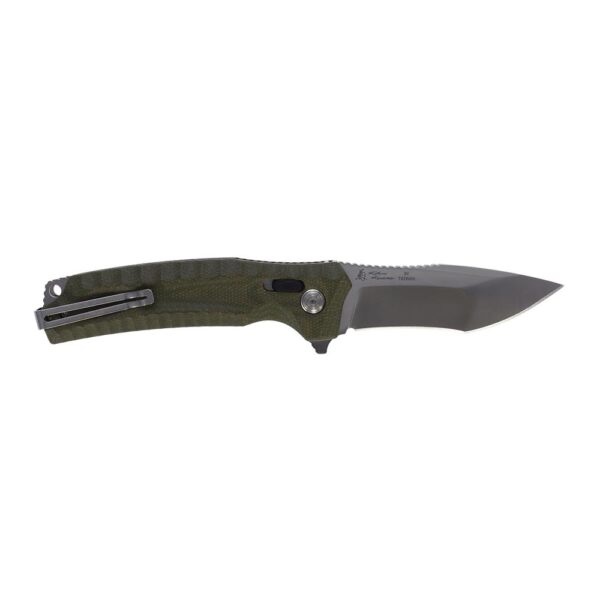 SOG Knives Hidaka XR Folding Knife 4″ Modified Tanto Blade Olive Box