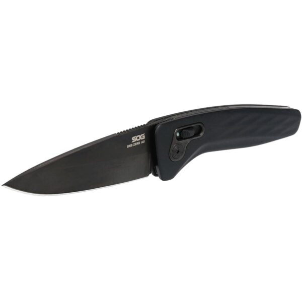 SOG Knives One Zero AU 3 1/10″ Blade Black and Chrome
