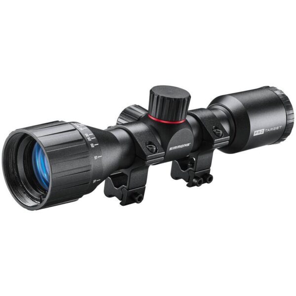 Simmons Pro Target Air 4×32 Rifle Scope with Dovetail Rings/Stop Pin