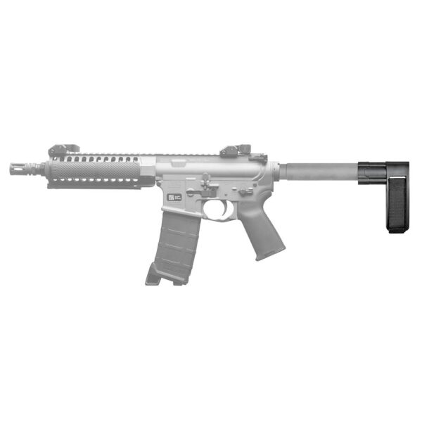SB Tactical Mini Stabilizing Brace – Black (For 1.2″-1.25″ Diameter Tubes)