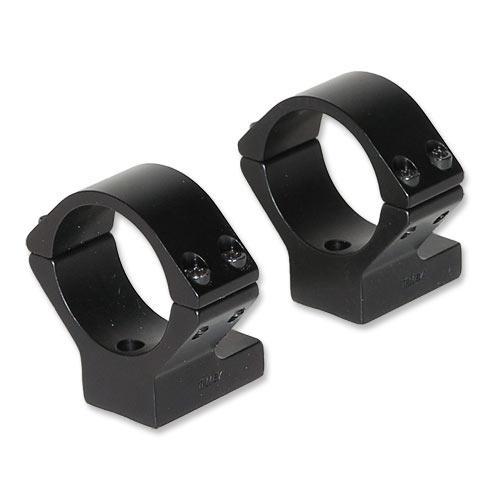 Talley Lightweight Alloy Scope Mounts – Black Anodized – 30mm – Low Knight MK 85 Tikka T3 & Tikka Master