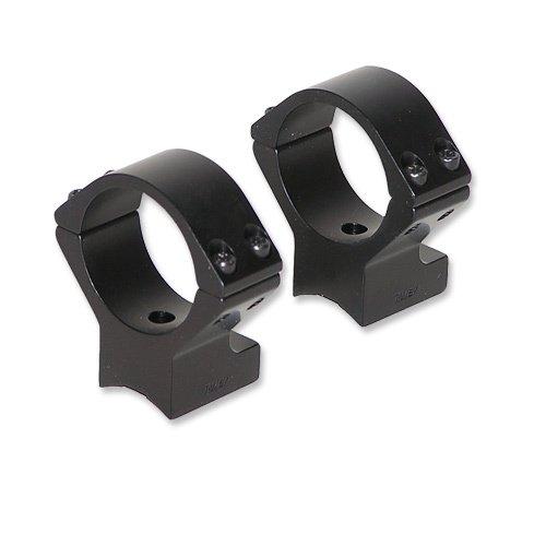Talley Lightweight Alloy Scope Mounts – Black Anodized – 30mm – Medium Weatherby Vanguard