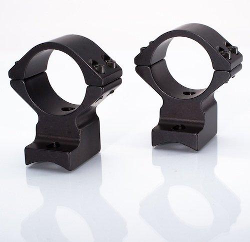 Talley Lightweight Alloy Scope Mounts – Black Anodized – 30mm – High Weatherby Vanguard