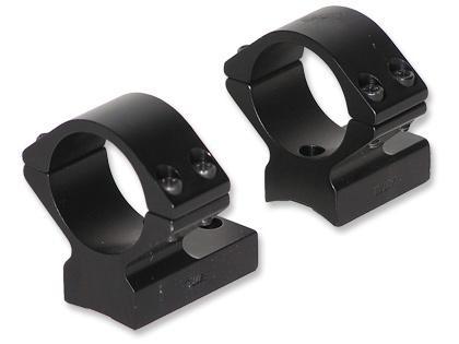 Talley Lightweight Alloy Scope Mounts – Black Anodized – 1″ – Low Weatherby Vanguard