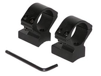 Talley Lightweight Alloy Scope Mounts – Black Anodized – 1″ – Medium Winchester 70 (.860) Std. Cal. & Short Mag.