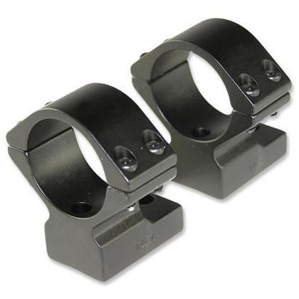 Talley Lightweight Alloy Scope Mounts – Black Anodized – 1″ – Medium Knight MK 52 Tikka T3 and Tikka Master
