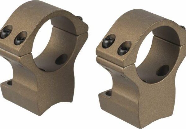 Talley Lightweight Alloy Scope Mount Combo Browning X-Bolt 1″ High – Hell’s Canyon Bronze