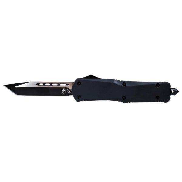 Templar Knife Large Black Rubber Knife 3-1/2″ Tanto Blade Black