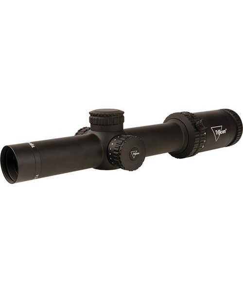 Trijicon Credo 1-6×24 (SFP) 30mm Rifle Scope w/Red BDC Segmented Circle .223 Low Capped Adjusters